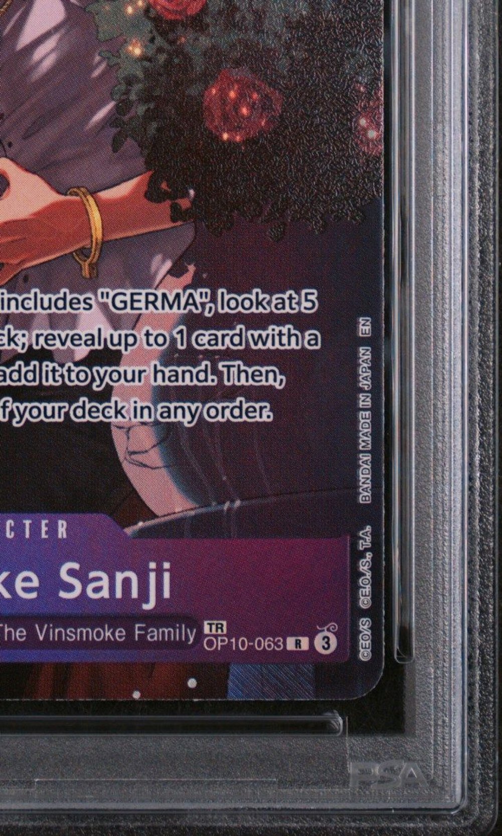 2025 One Piece Op12-Legacy Of The Master Vinsmoke Sanji Treasure