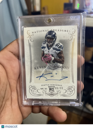2015 Panini National Treasures Kevin Norwood #209 RC 06/99