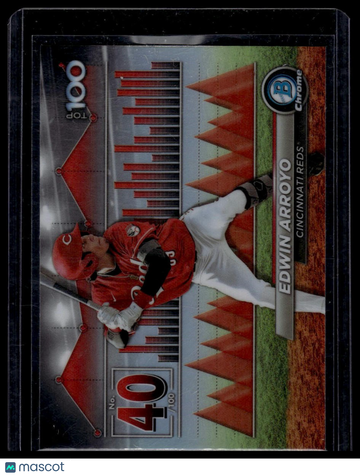 2024 Bowman Edwin Arroyo #BTP-40 Bowman Scouts' Top 100