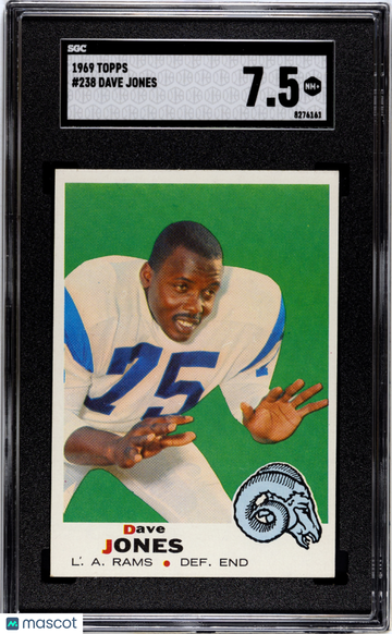 1969 Topps Dave Jones #238 SGC 7.5