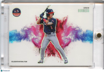 2026 Panini USA Baseball Stars & Stripes Prizm Drew Burress #3
