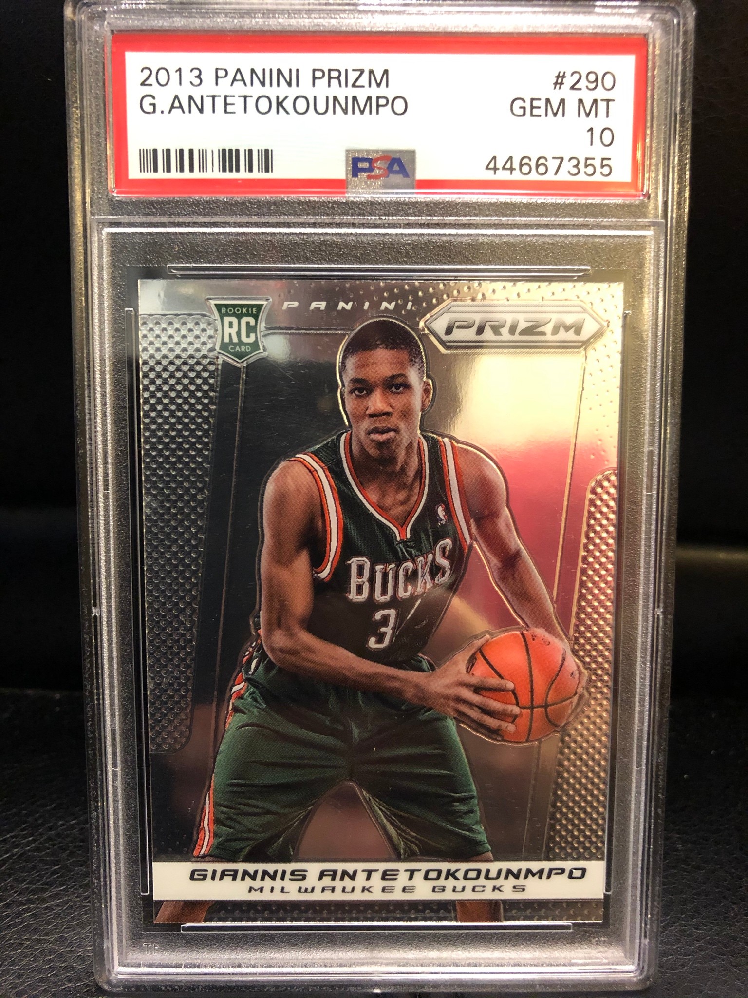 Giannis 2013 Prizm PSA 10