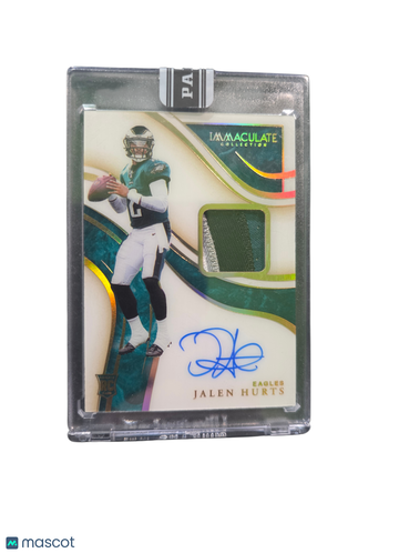 2023 Panini Immaculate Collection Jalen Hurts RC Patch