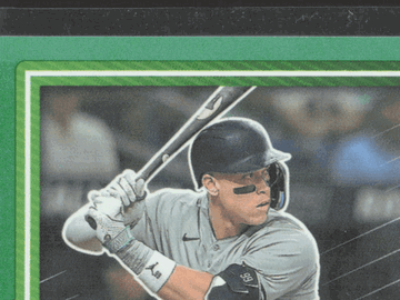 2022 Panini Donruss Baseball Aaron Judge #50 Green