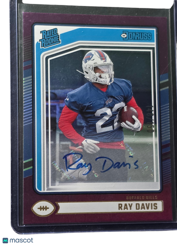 2024 Panini Donruss Football Ray Davis #316 /150