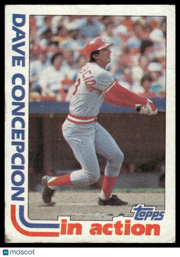 1982 Topps Dave Concepcion #661