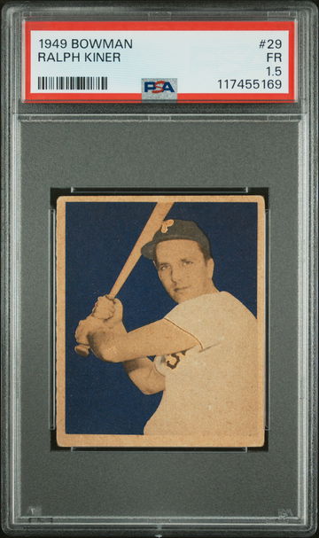1949 Bowman Ralph Kiner #29 PSA 1.5