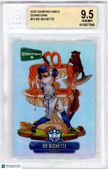 2020 Diamond Kings Downtown Bo Bichette #D10 BGS 9.5