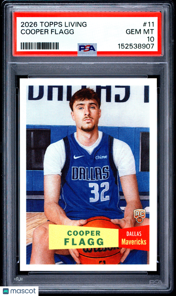 2026 Topps Living Cooper Flagg #11 PSA 10