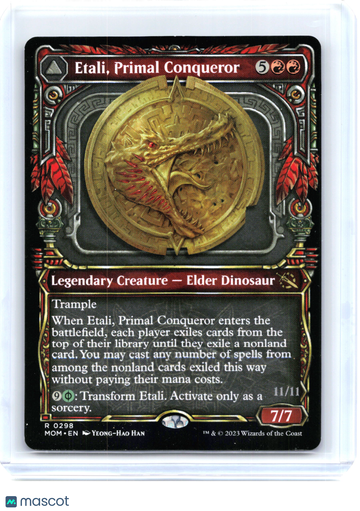 March of the Machine Etali, Primal Conqueror - Etali, Primal Sickness Non-Foil Rare [Lightly Played] #298