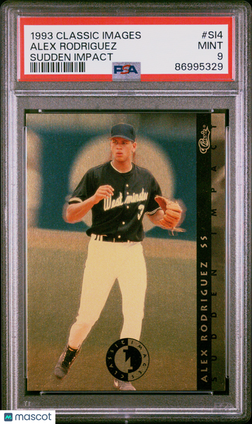 1993 Classic Images Sudden Impact Alex Rodriguez #SI4 PSA 9