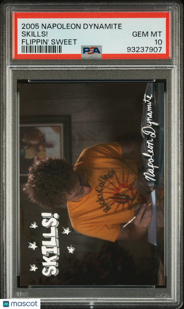 2005 Neca Napoleon Dynamite Flippin' Sweet Skills! PSA 10