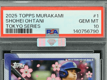 2025 Topps Takashi Murakami + MLB World Tour Tokyo Series Shohei Ohtani #1 MBA 10