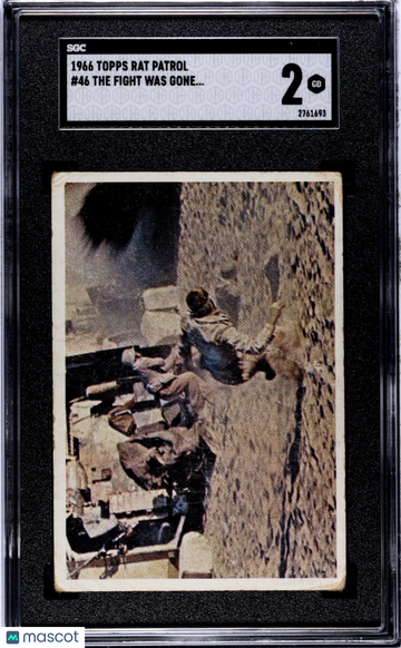 1966 Topps Rat Patrol The Fight Was Gone From The German Soldiers.. . #46 SGC 2