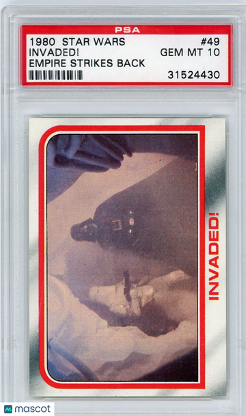 1980 Star Wars Empire Strikes Back Invaded! #49 PSA 10