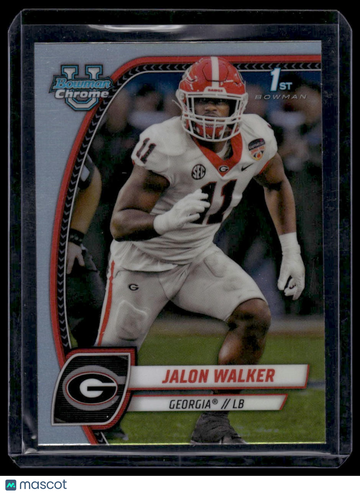 2024 Bowman University Chrome Jalon Walker #89 Refractor