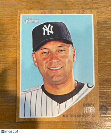 2011 Topps Heritage Derek Jeter #200