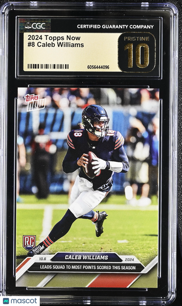 2024 Topps Now Caleb Williams #8 CGC 10