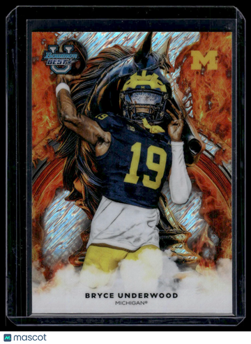 2025 Bowman U Best Bryce Underwood #W-24 Workhorse Shimmer