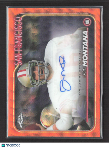 2024 Topps Chrome Joe Montana Topps