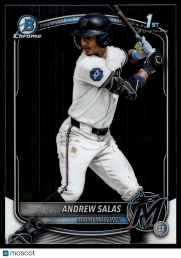 2025 Bowman Chrome Andrew Salas #BCP-156 Bowman Chrome Prospects