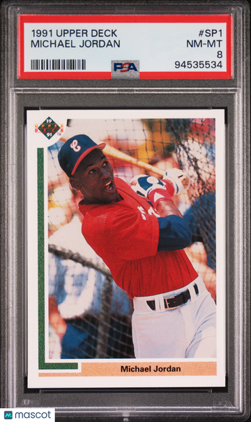1991 Upper Deck Michael Jordan #SP1 PSA 8