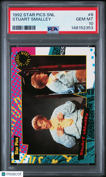 1992 Star Pics Saturday Night Live Al Franken Stuart Smalley Rookie #8 PSA 10