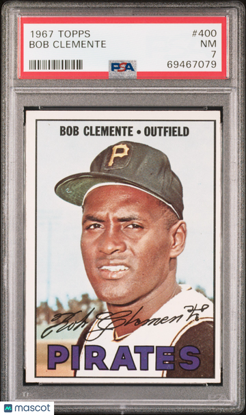 1967 Topps Bob Clemente #400 PSA 7
