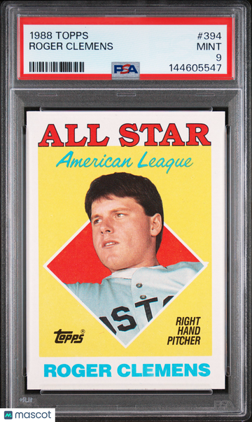 1988 Topps Roger Clemens #394 PSA 9