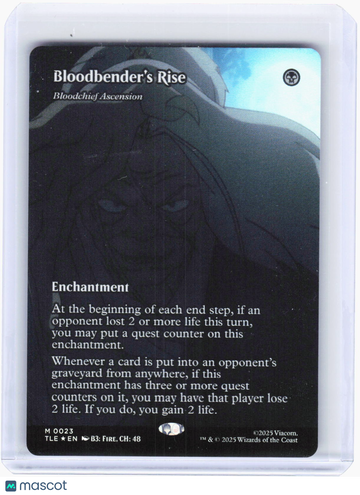 Avatar: The Last Airbender: Eternal-Legal Bloodbender's Rise (Borderless) Foil Mythic #23