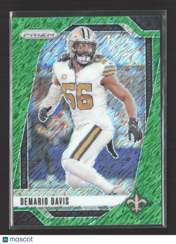 2024 Panini Prizm Football Demario Davis #207 Green Scope /5