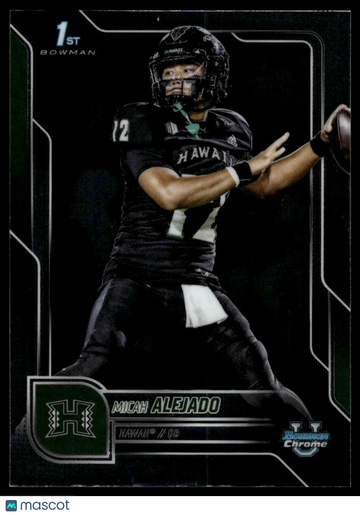 2025 Bowman Chrome University Micah Alejado #76