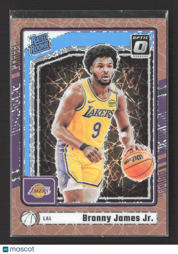 2025 Panini Donruss Optic Bronny James Jr. #282 Prizm /125