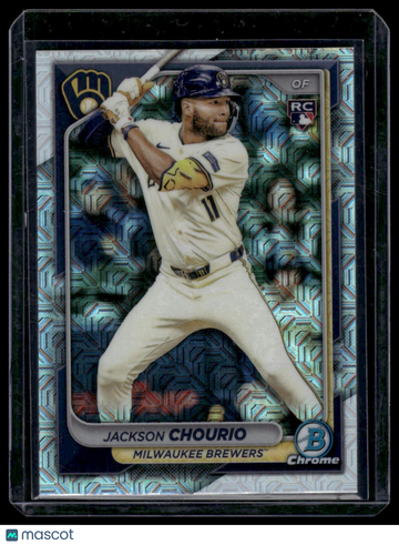 2024 Bowman Chrome Jackson Chourio #69 RC