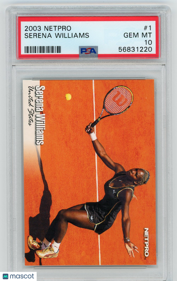 2003 Netpro Serena Williams #1 PSA 10