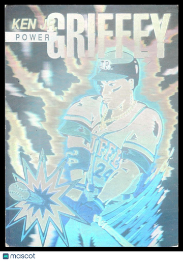 1992 Arena Kid Griff Holograms Silver Ken Griffey Jr. #3