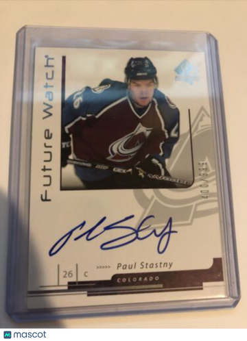2006-7 SP Authentic Paul Stastny Autograph