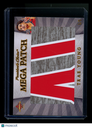 2023 President's Choice Solitaire 2.0 Update Mega Patch Trae Young /1 Mega Patch Game-Used Shooting Shirt
