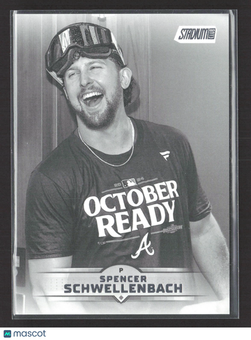 2025 Topps Stadium Club Spencer Schwellenbach #93 Black and White