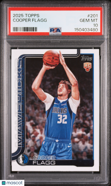 2025 Topps Cooper Flagg #201 PSA 10