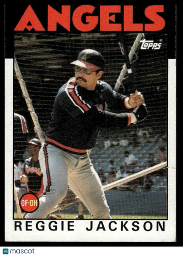1986 Topps Reggie Jackson #700
