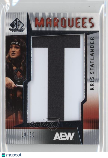 2025 SP Game Used AEW - Marquees Kris Statlander #MQ-KS [None] 18/50