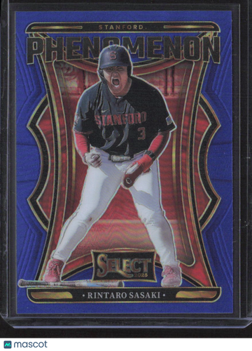 2025 Panini Select Rintaro Sasaki #10 Prizm /49