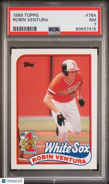 1989 Topps Robin Ventura #764 PSA 7