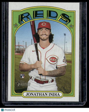 2021 Topps Heritage Jonathan India #541 RC