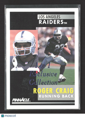 1991 Pinnacle Precious Gems Series Sapphire Roger Craig #32 of Exclusive Collection