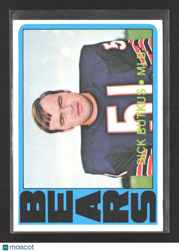 1972 Topps Dick Butkus #170