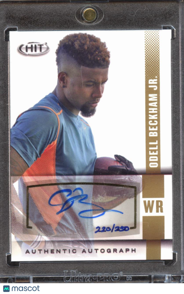 Odell Beckham Jr. 2014 SAGE HIT Authentic Autograph Auto LSU Tigers