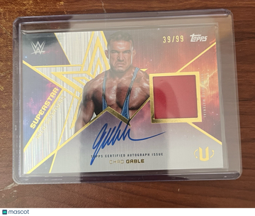 2025 Topps Universe WWE Chad Gable Relic Parallel/Variety Memorabilia