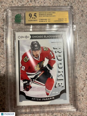 2015-16 O-Pee-Chee Artemi Panarin Rookie MNT 9.5